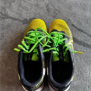 Nike Kids Yellow and Black Sneakers